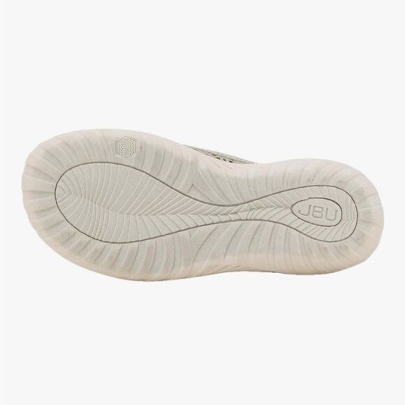 Women's JBU by jambu daffodil sneaker sandal 7.5  cream shimmer Comfort Classic - Picture 5 of 10
